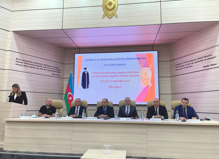 Hüquq fakültələrdə təhsil alan tələbələr üçün “Hüquq viktorinası” 2021