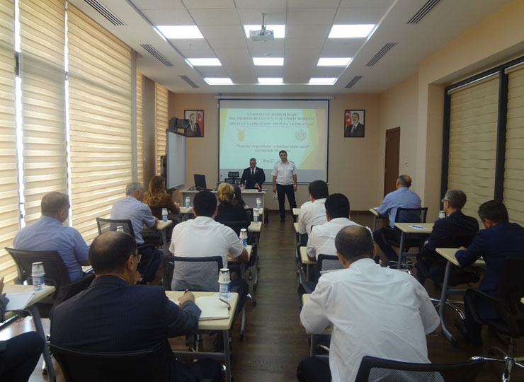 Prokurorluq işçiləri üçün “Yeni növ ekspertizalar və tədqiqat işinin təşkili” mövzusunda təlim 2022