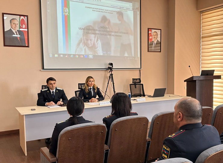 “Cinayət təqibi zamanı uşaq hüquqlarının üstün mühafizəsi prinsipi” mövzusunda təlim – 2023