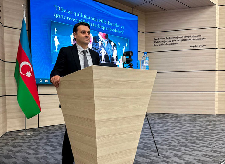 Dövlət qulluğunda etik dəyərlərə dair təlimlərin başa çatması – 2023